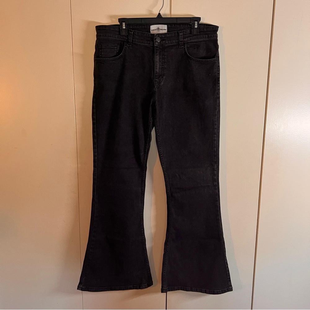 NWT Madcap England brand grey Men’s Bell Bottom/Flares - 36 waist, 32 Length